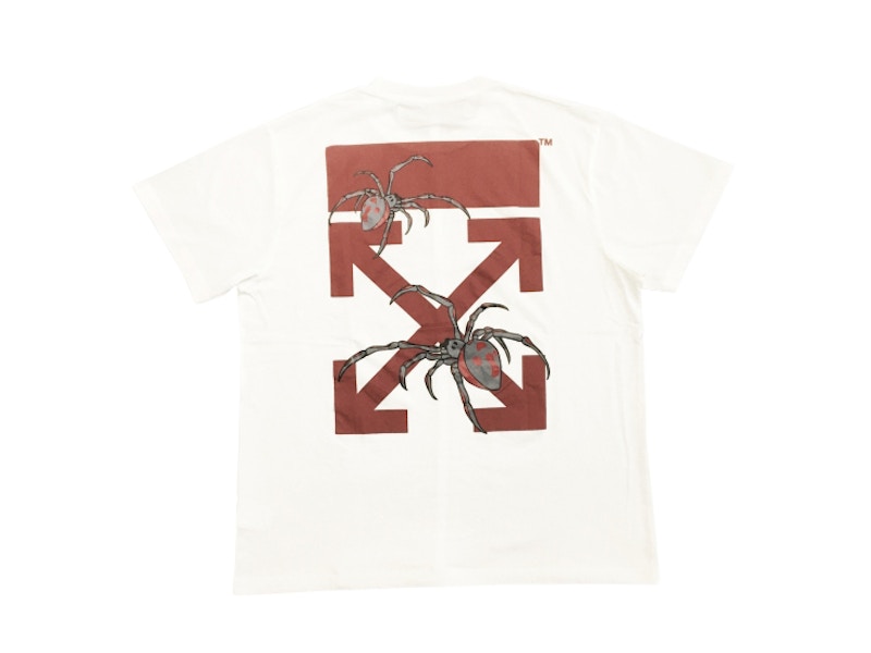 OFF-WHITE Oversized Fit Arachno Arrows T-shirt White