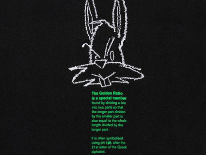 OFF-WHITE Oversized Fit Harry The Bunny T-shirt Black/Multicolor