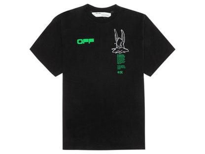 OFF-WHITE Oversized Fit Harry The Bunny T-shirt Black/Multicolor