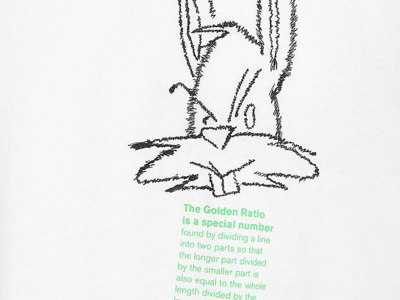 OFF-WHITE Oversized Fit Harry The Bunny T-shirt White/Multicolor