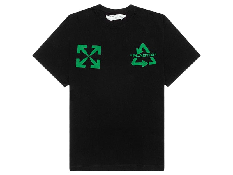 OFF-WHITE Oversized Fit Universal Key T-shirt Black/Green