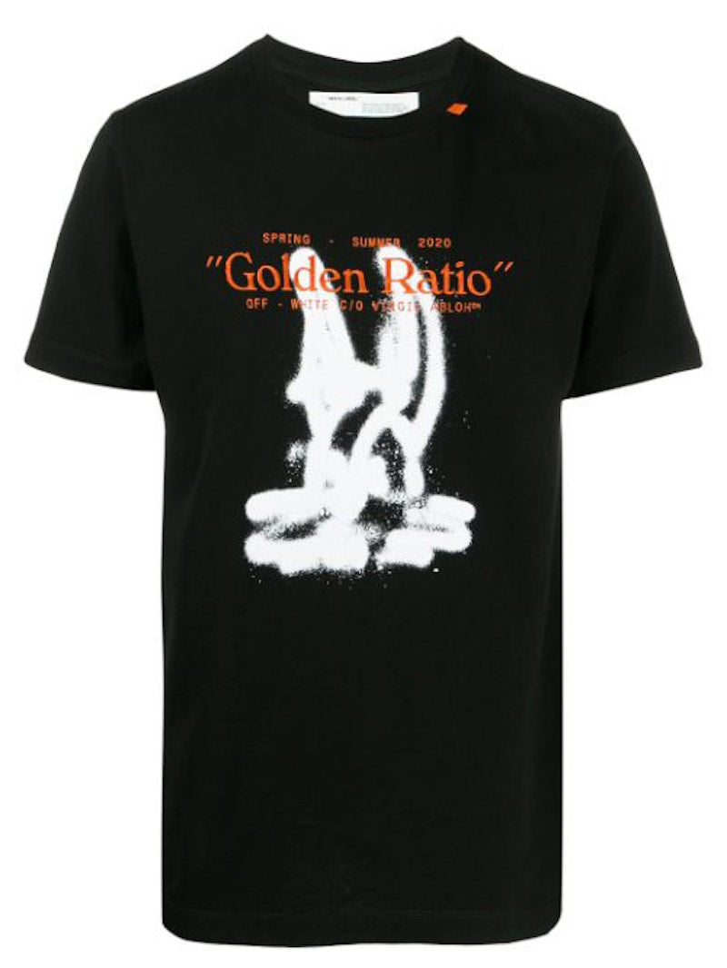 OFF-WHITE Oversized Harry The Bunny T-shirt Black