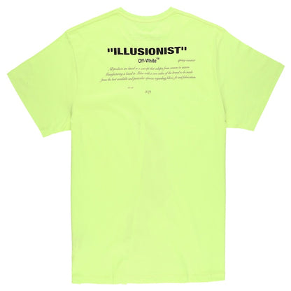 OFF-WHITE Oversized Michael Jackson Graphic Print T-shirt Fluo Yellow/Black