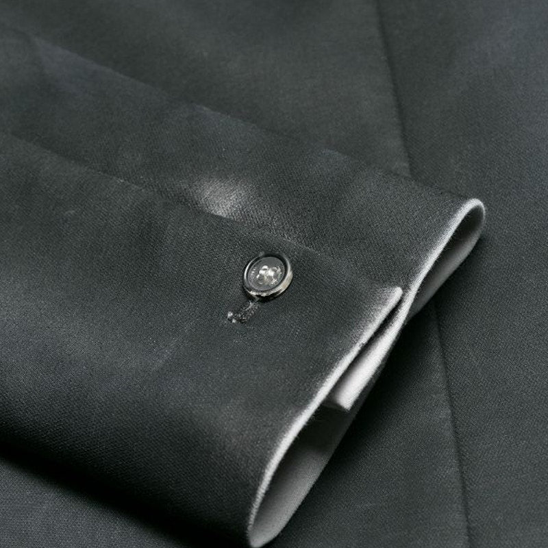 OFF-WHITE Painted Double Breasted Blazer Black