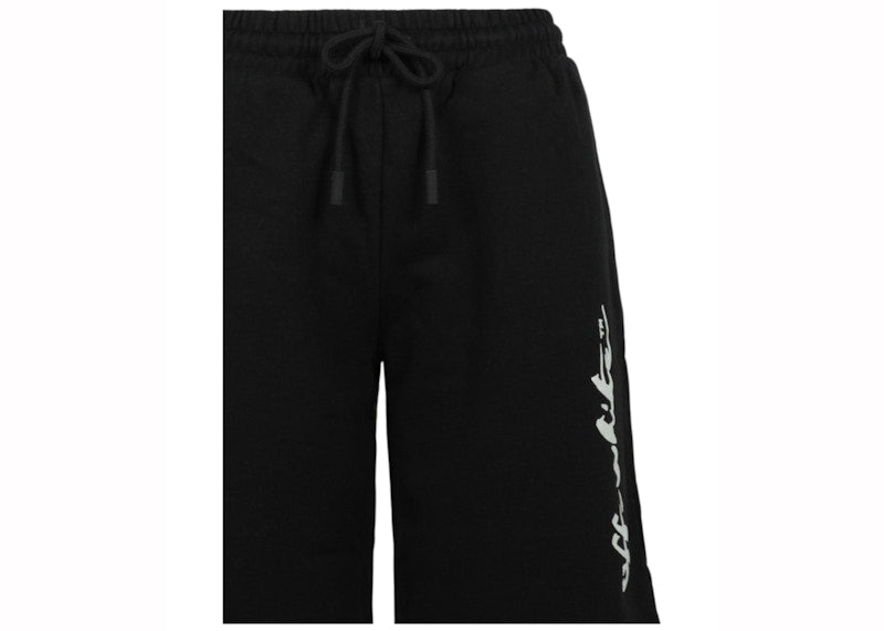 OFF-WHITE Painter Logo Sweat Shorts Black
