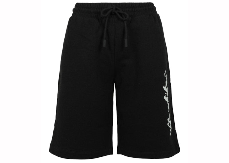 OFF-WHITE Painter Logo Sweat Shorts Black