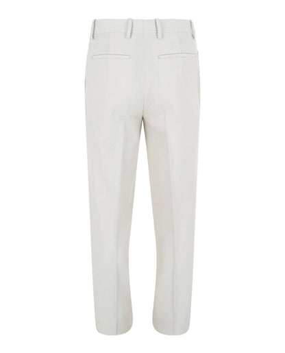 OFF-WHITE Panama Double-Layered Trousers White