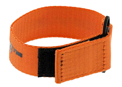 OFF-WHITE Paperclip Webbing Bracelet Orange/Black