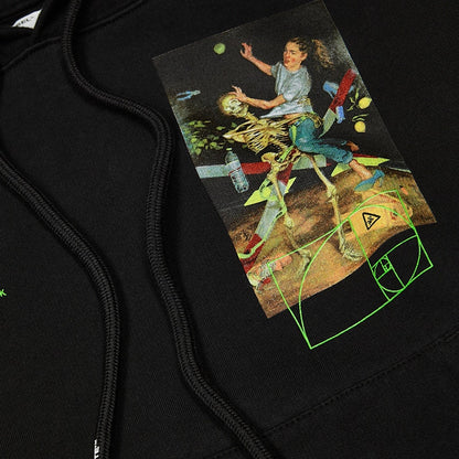 OFF-WHITE Pascal Golden Ratio Painting Hoodie Black/Multicolor