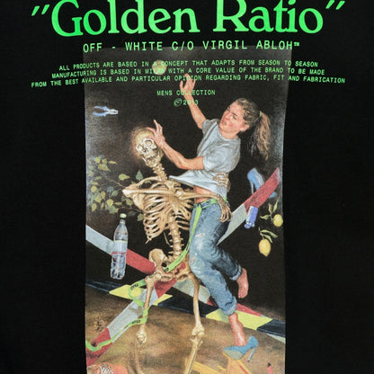 OFF-WHITE Pascal Golden Ratio Painting Hoodie Black/Multicolor