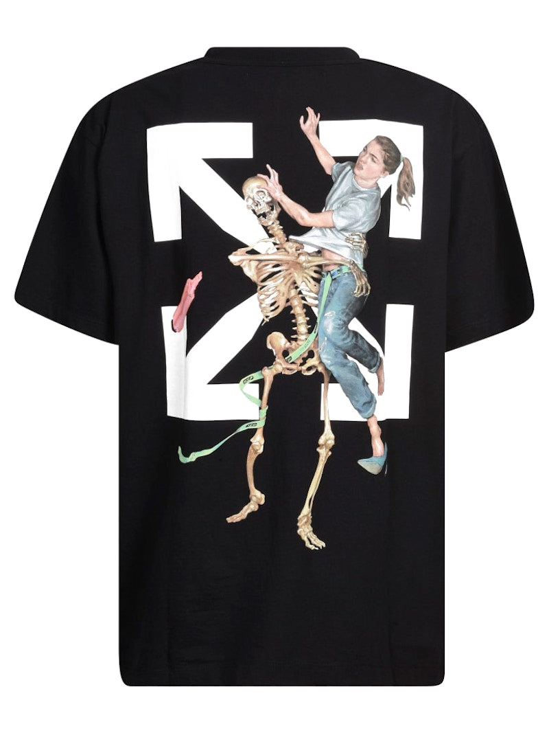 OFF-WHITE Pascal Skeleton Tee Black