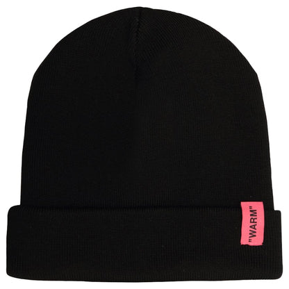 OFF-WHITE Patch Beanie Black/Pink