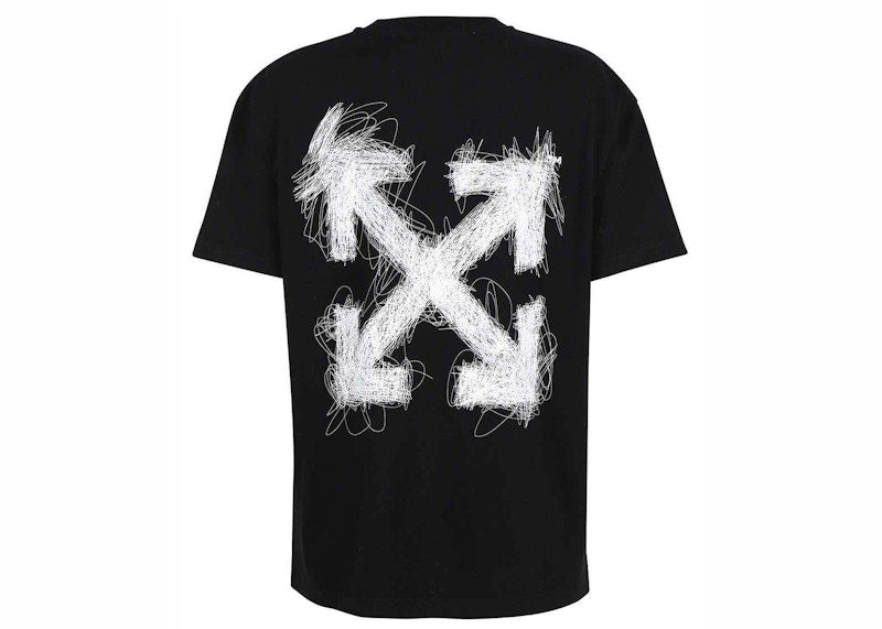 OFF-WHITE Pen Arrows Logo Graphic T-shirt Black