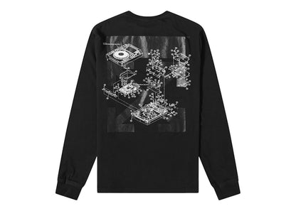 OFF-WHITE Pioneer DJ Console Long Sleeve T-Shirt Black/Green