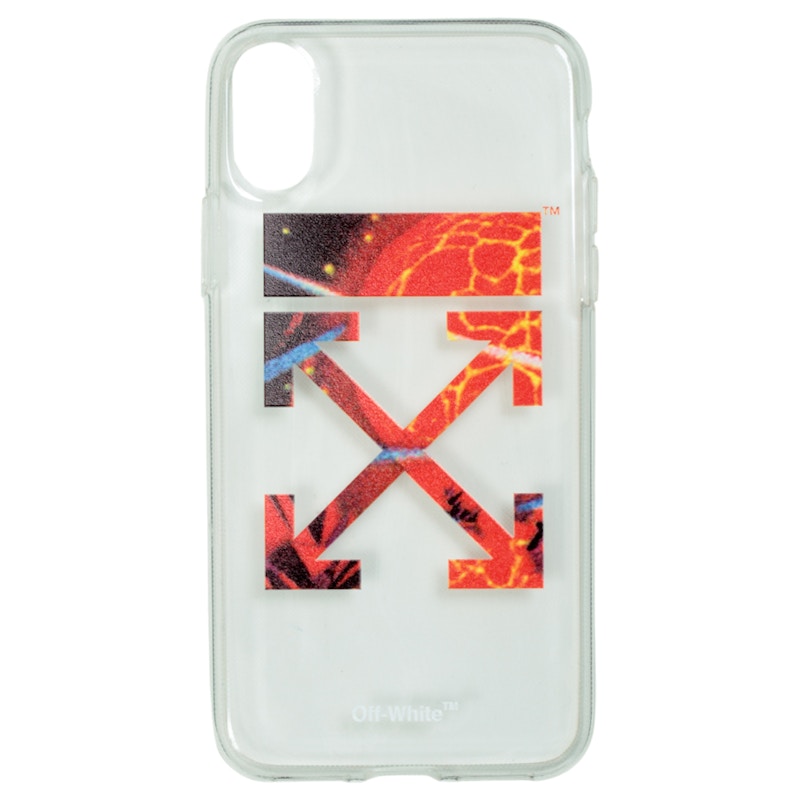 OFF-WHITE Planet Arrows iPhone X Case (SS19) Transparent/Multicolor