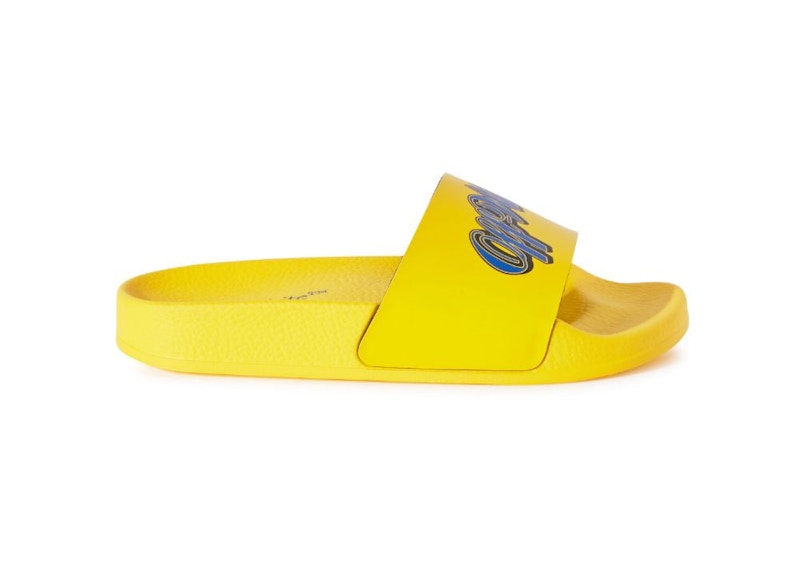 OFF-WHITE Pool Sliders Yellow (Kids)