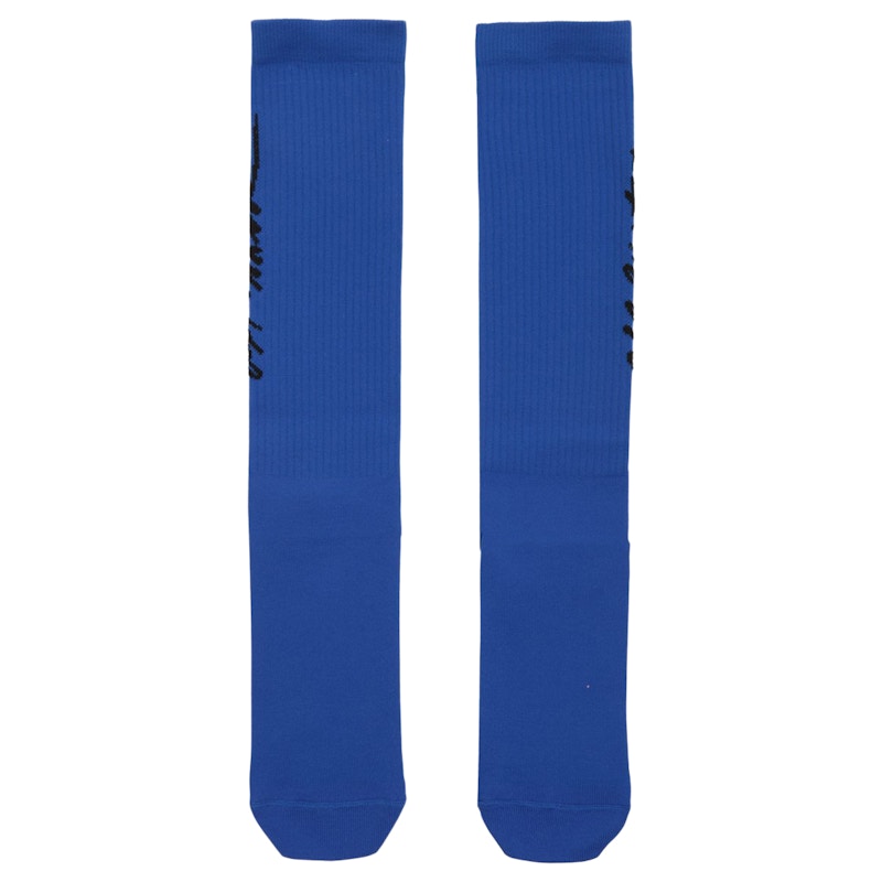 OFF-WHITE Pop Socks Blue/Black
