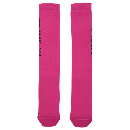 OFF-WHITE Pop Socks Fuchsia/Black
