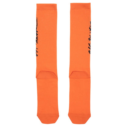 OFF-WHITE Pop Socks Orange/Black
