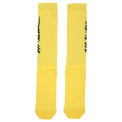 OFF-WHITE Pop Socks Yellow/Black