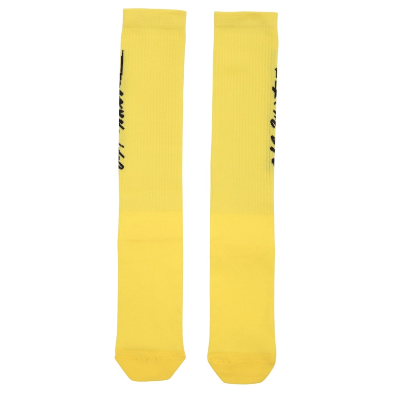 OFF-WHITE Pop Socks Yellow/Black