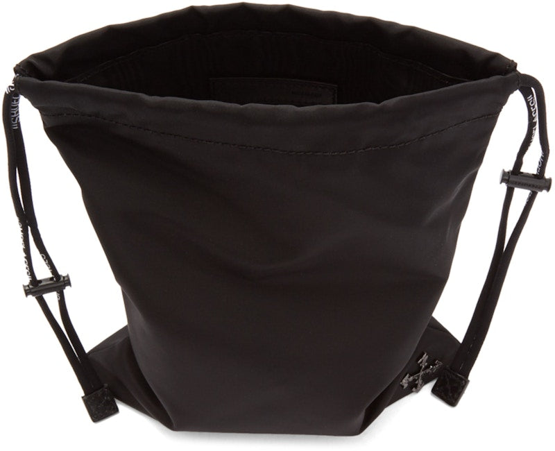 OFF-WHITE Pouch Arrow Nylon Small Black