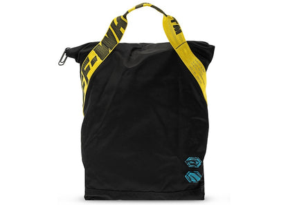 OFF-WHITE Printed Backpack Logo Applique Black/Yellow
