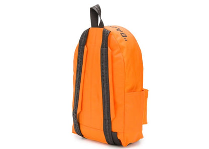 OFF-WHITE Printed Quote Backpack "BACKPACK" Orange/Black