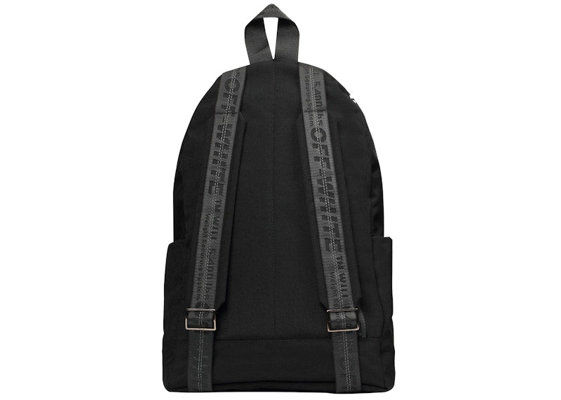OFF-WHITE Quote Backpack "BACKPACK" Black/White