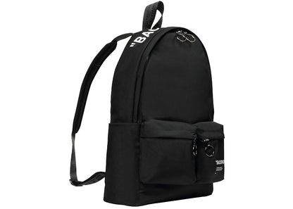 OFF-WHITE Quote Backpack "BACKPACK" Black/White