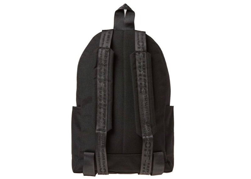 OFF-WHITE Quote Backpack Black