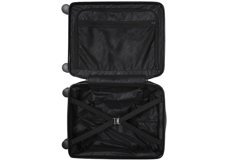 OFF-WHITE Quote Luggage "FOR TRAVEL" Fluo Yellow
