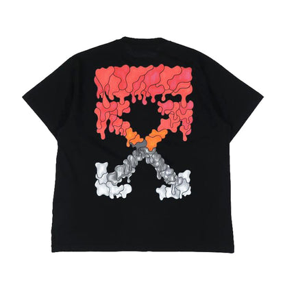 OFF-WHITE Red Marker S/S Over Tee Black/Red