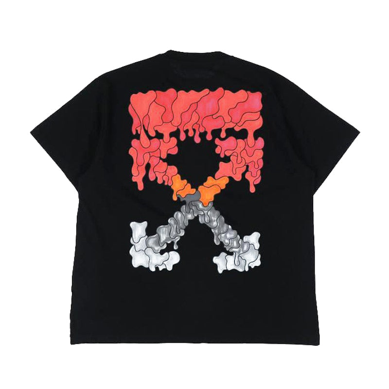 OFF-WHITE Red Marker S/S Over Tee Black/Red