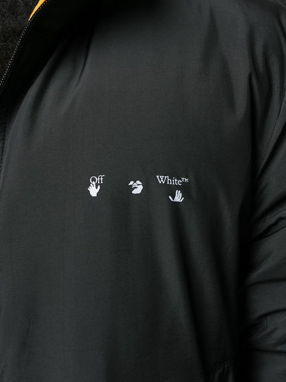 OFF-WHITE Reversible Puffer Jacket Black/White