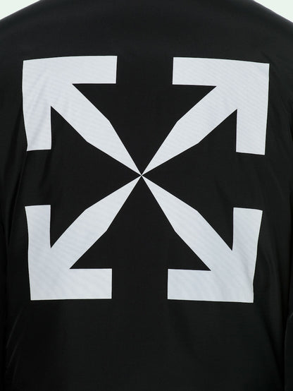 OFF-WHITE Reversible Puffer Jacket Black/White