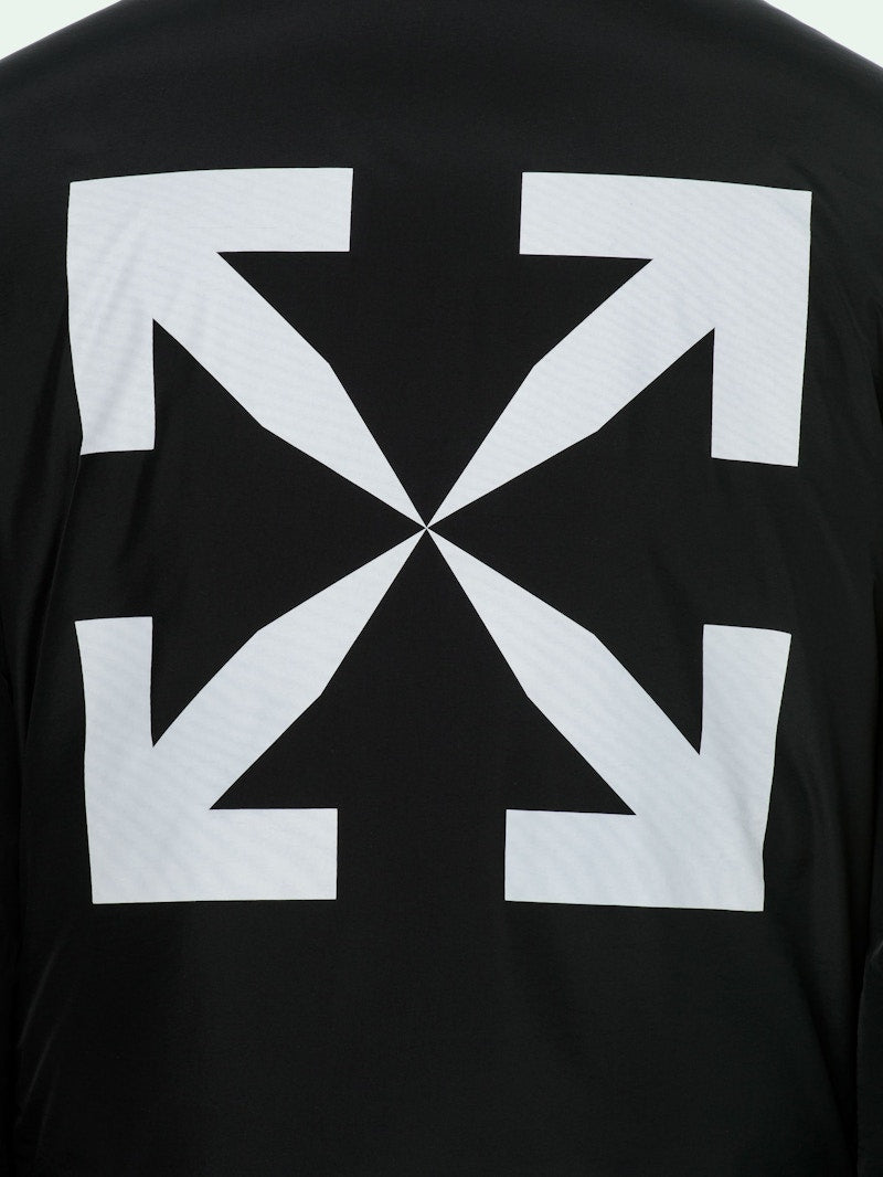 OFF-WHITE Reversible Puffer Jacket Black/White