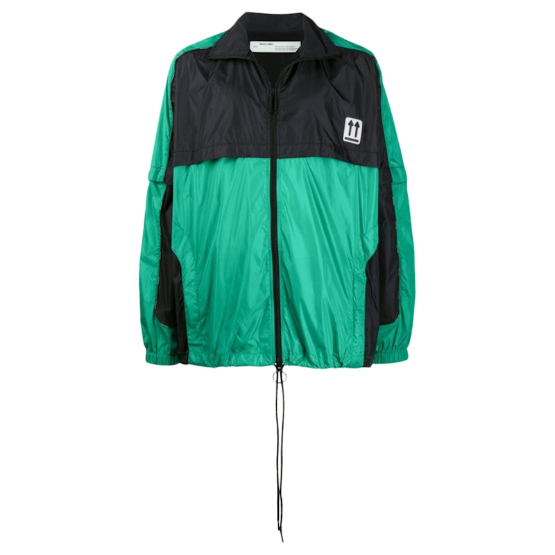 OFF-WHITE River Trail Track Jacket Mint/Black