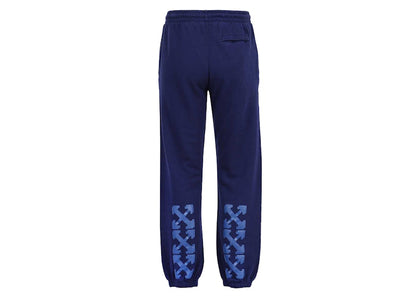 OFF-WHITE Rubber Arrow Sweatpants Blue