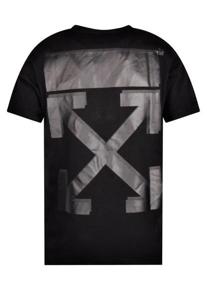 OFF-WHITE Rubber Arrows Slim Fit T-Shirt Black/Black