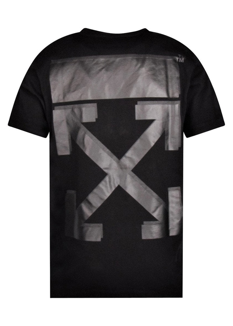 OFF-WHITE Rubber Arrows Slim Fit T-Shirt Black/Black