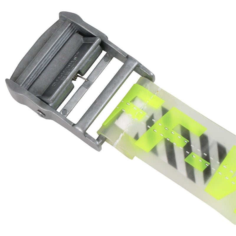 OFF-WHITE Rubber Industrial Belt (SS19) Fluo Yellow