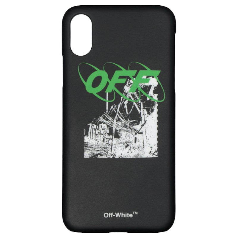 OFF-WHITE Ruined Factory iPhone XS Max Case Black/White