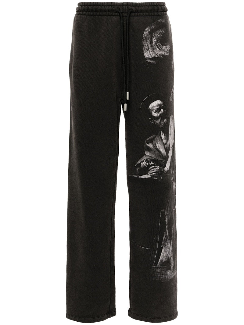 OFF-WHITE S.Matthew Sweatpants Black/Grey