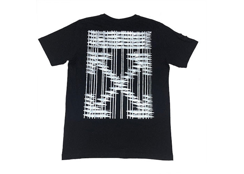 OFF-WHITE Scaffold Arrows Logo Tee Black