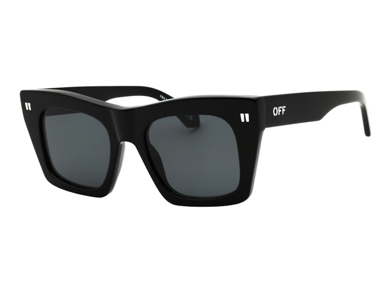 OFF-WHITE Selma Sunglasses Black Dark Grey (OERI13YS25PLA0011007)