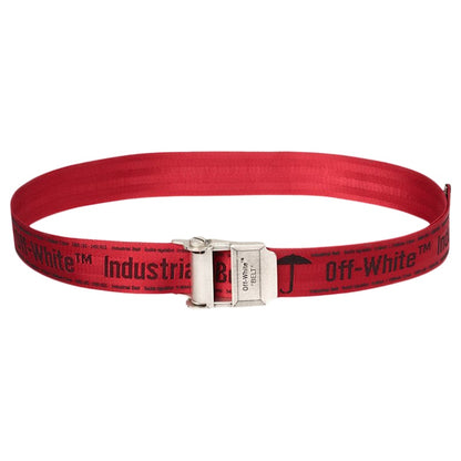 OFF-WHITE Short 2.0 Industrial Belt Red/Black/No Color