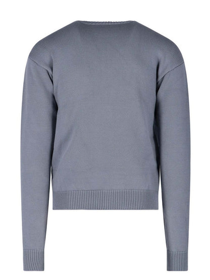 OFF-WHITE Single Arrow Knit Sweater Grey