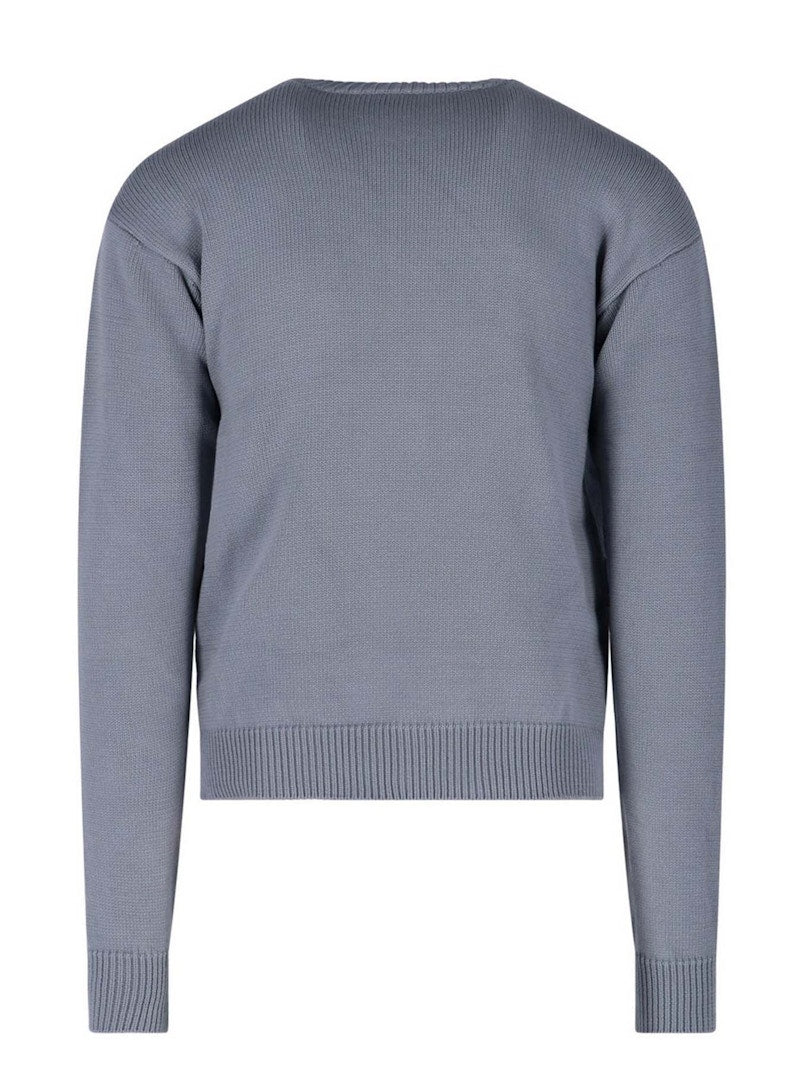 OFF-WHITE Single Arrow Knit Sweater Grey