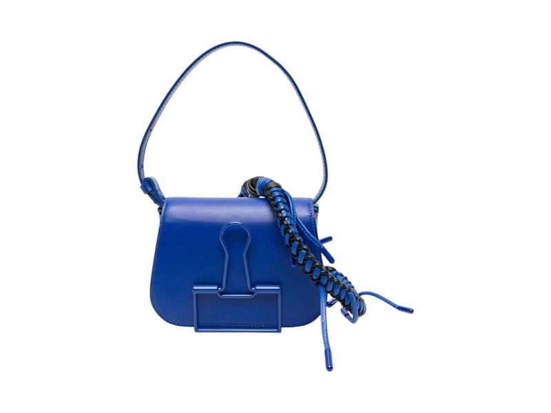 OFF-WHITE Skeleton Binder Crossbody Blue